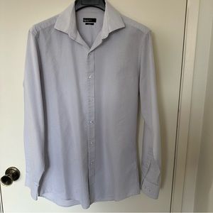 Bar III men’s slim fit stretch long sleeve button down shirt size medium